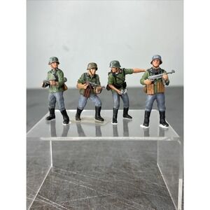 Tamiya Valor 21st Century 1/35 WWII German Soldier Figures Built Painted Lot